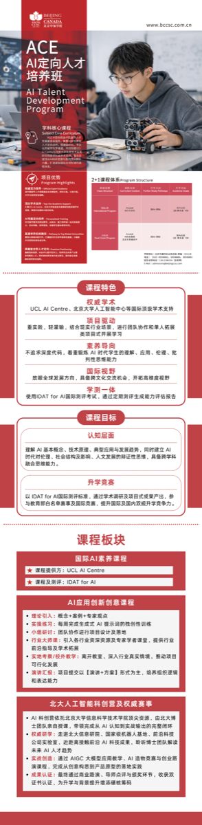 AI定向班招生长图